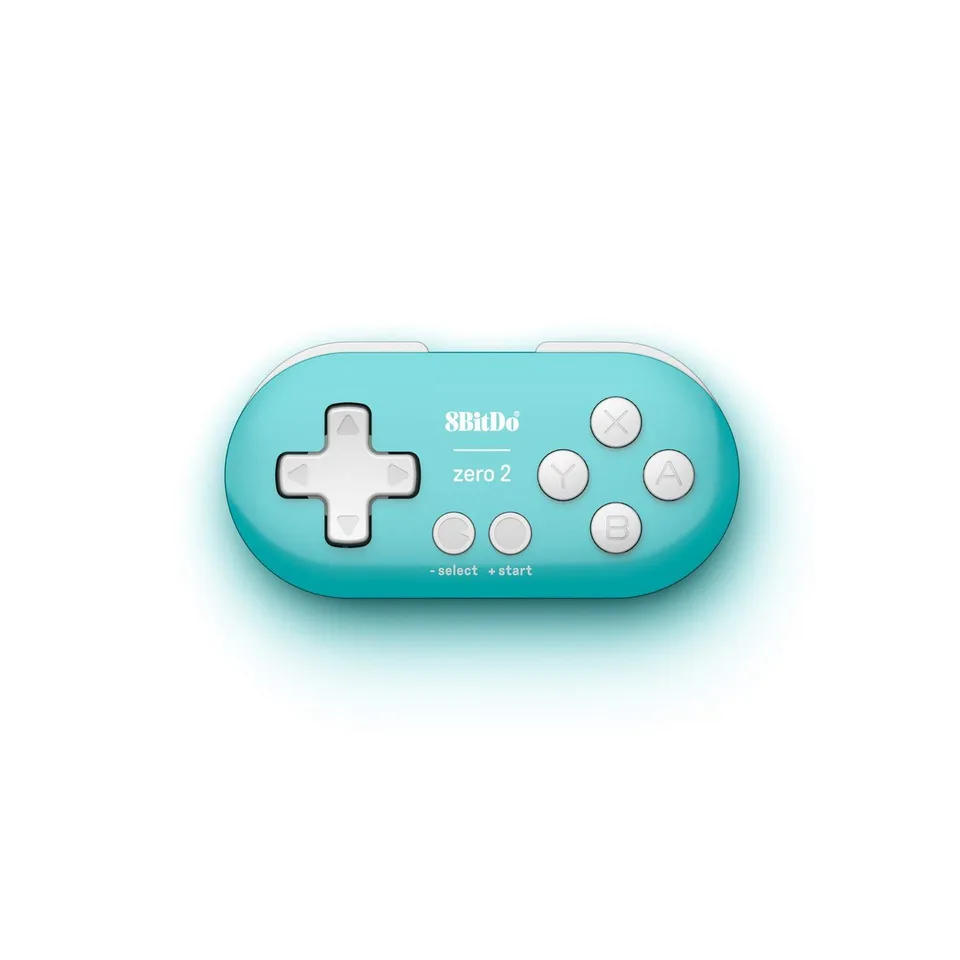 8BitDo Zero 2 Turkis Edition — produktfoto