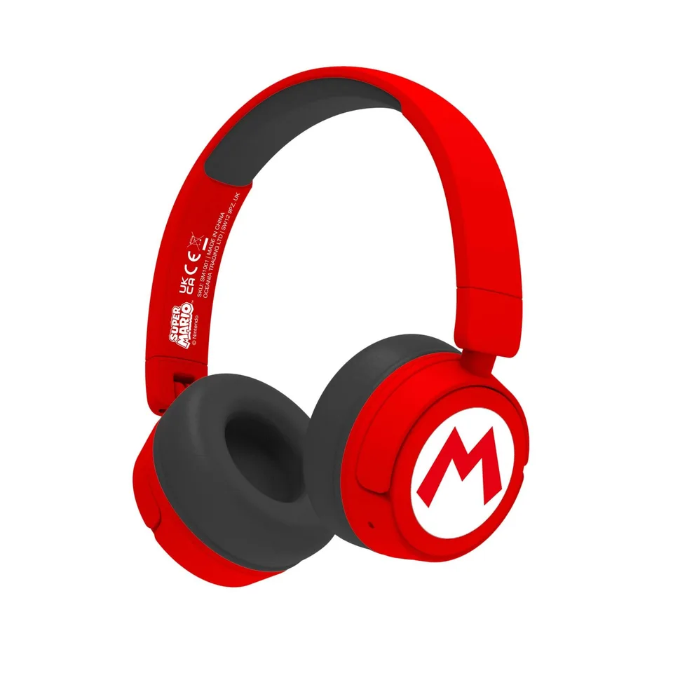 OTL Super Mario rød trådløse høretelefoner til børn Headset — produktfoto
