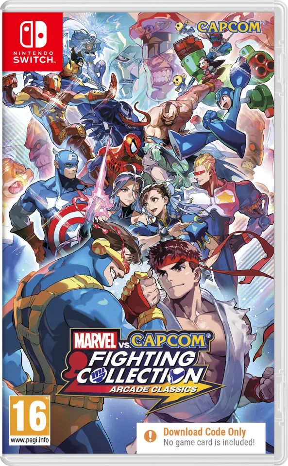 Marvel vs. Capcom Fighting Collection Switch Code in Box – Nintendo Switch — produktfoto