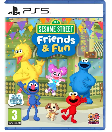 Sesame Street: Friends and Fun - PlayStation 5 — produktfoto