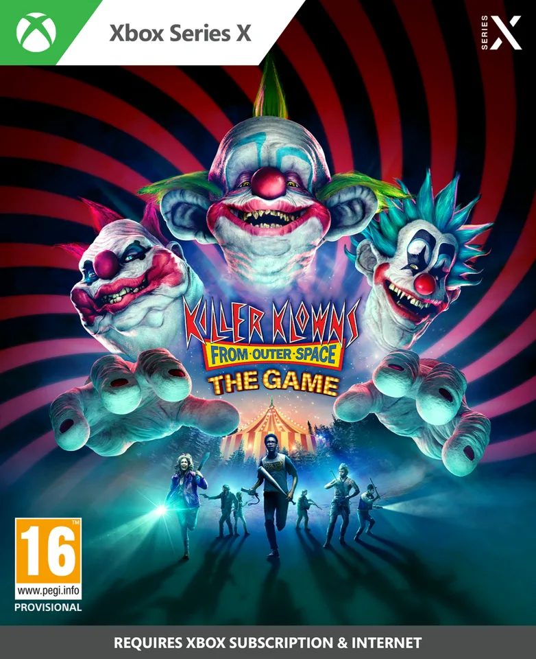 Killer Klowns from Outer Space: The Game xbox — produktfoto