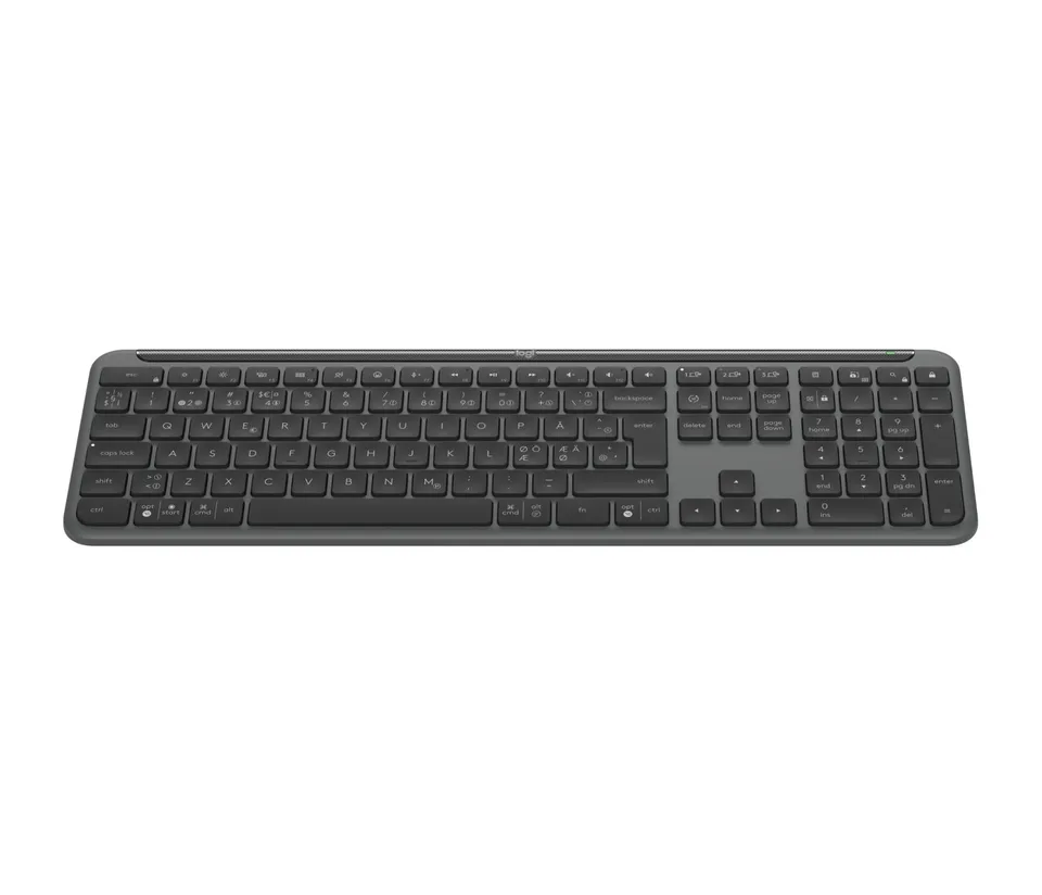 Logitech - Signature Slim Wireless keyboard K950 Nordic Tastatur — produktfoto