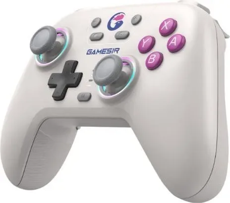 GameSir T4n Multiplatform Gamepad Retro White (Hall-Effect Sticks) — produktfoto