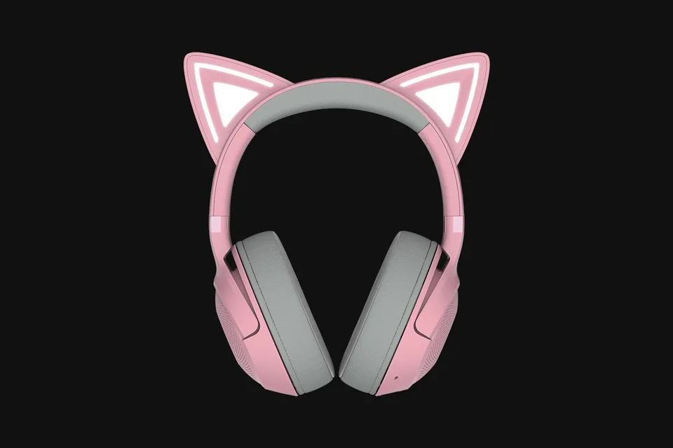 Razer Kraken Kitty Edition BT V2 - Quartz Headset — produktfoto
