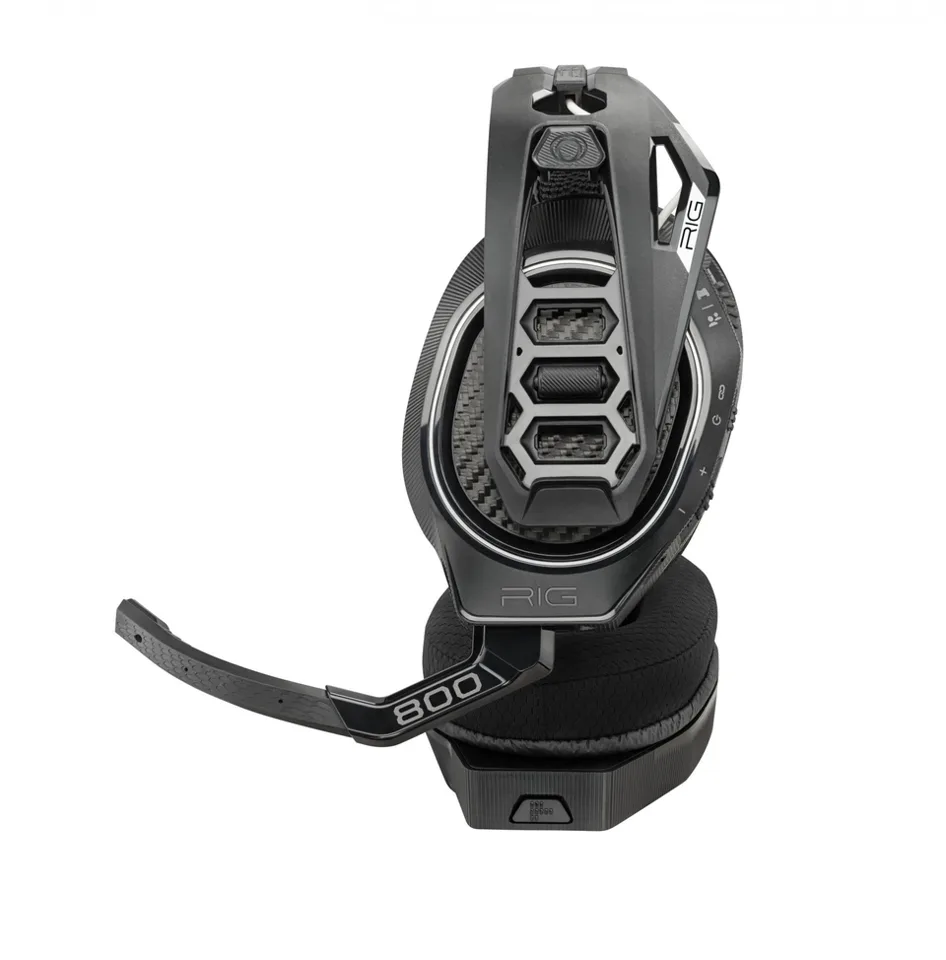 Nacon RIG 800HS V2 trådløst gaming-headset sort — produktfoto