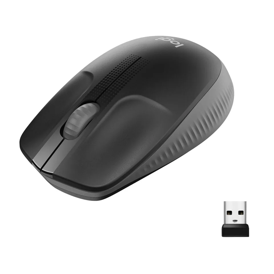 Logitech – M190 Full-size Wireless Mouse Mus – Kul — produktfoto