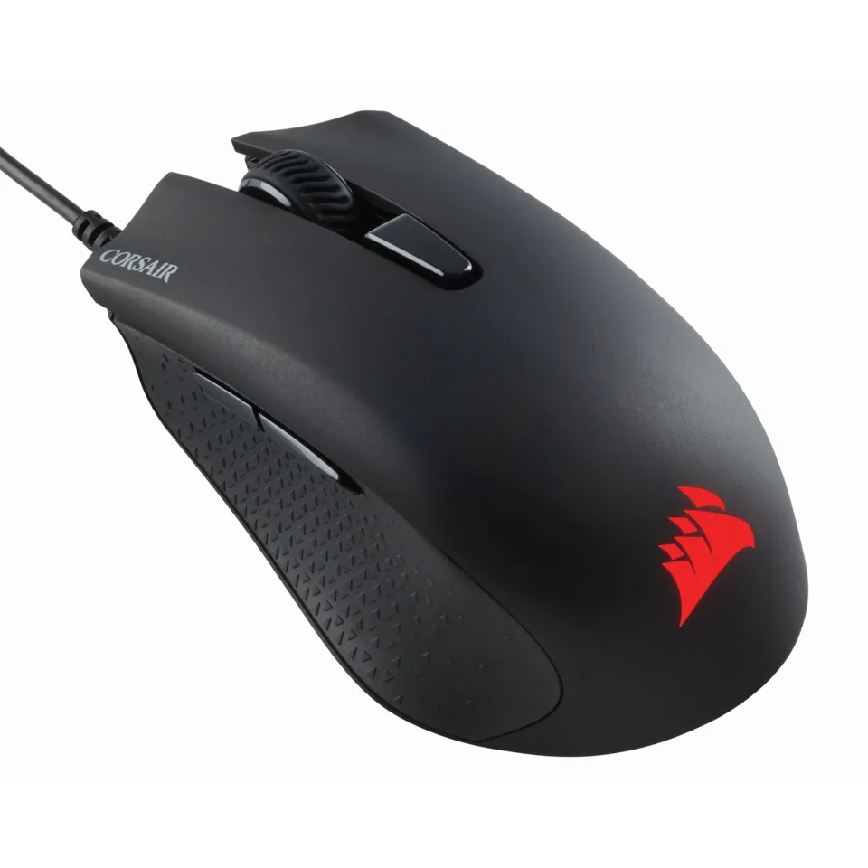 CORSAIR Gaming HARPOON RGB PRO FPS/MOBA Optisk Kabling Sort Mus — produktfoto