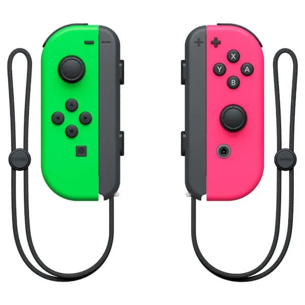 Nintendo Switch Joy-Con Controller Pair - Neon Grøn/ Neon Pink (L + R) — produktfoto