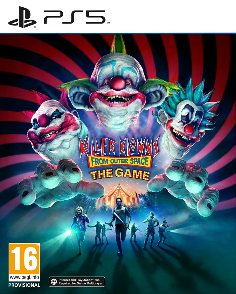 Killer Klowns from Outer Space: The Game Playstation 5 — produktfoto