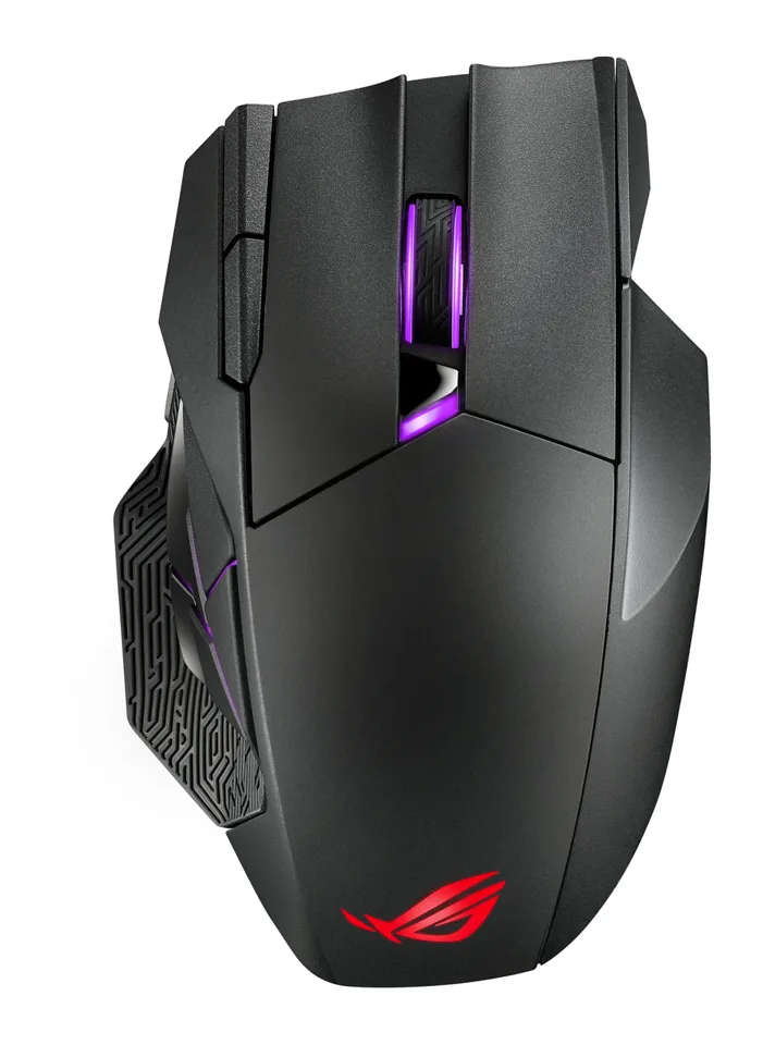 ASUS ROG Spatha X (P707) Wireless Gaming Mouse, Ergonomic Design, 12 programmable buttons, 19000 DPI Mus — produktfoto