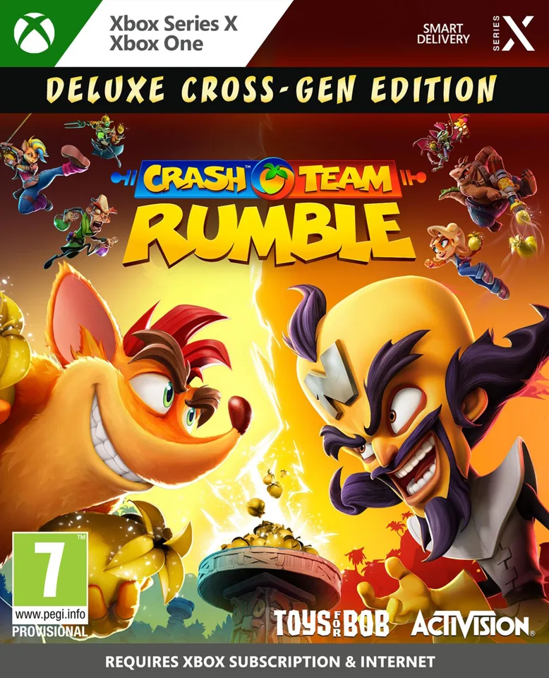 Crash Team Rumble - Deluxe Edition - Xbox Series X — produktfoto