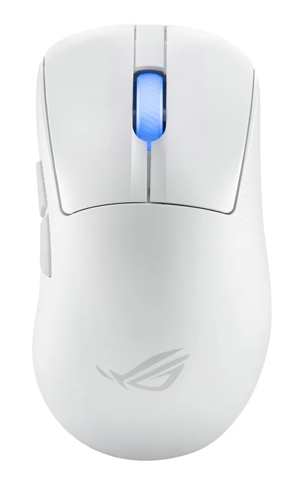 ASUS ROG KERIS II Trådløs ACE AimPoint Moonlight Hvid Gaming Mus — produktfoto