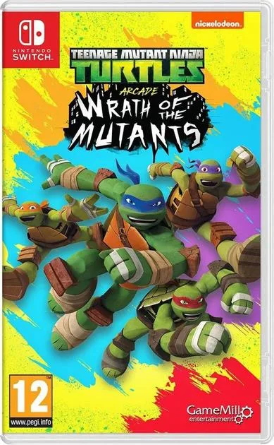Teenage Mutant Ninja Turtles: Wrath of the Mutants nintendo switch — produktfoto