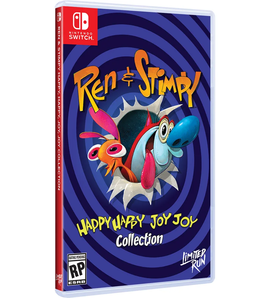 Ren & Stimpy Happy Happy Joy Joy Collection (Limited Run) (Import) - Nintendo Switch — produktfoto