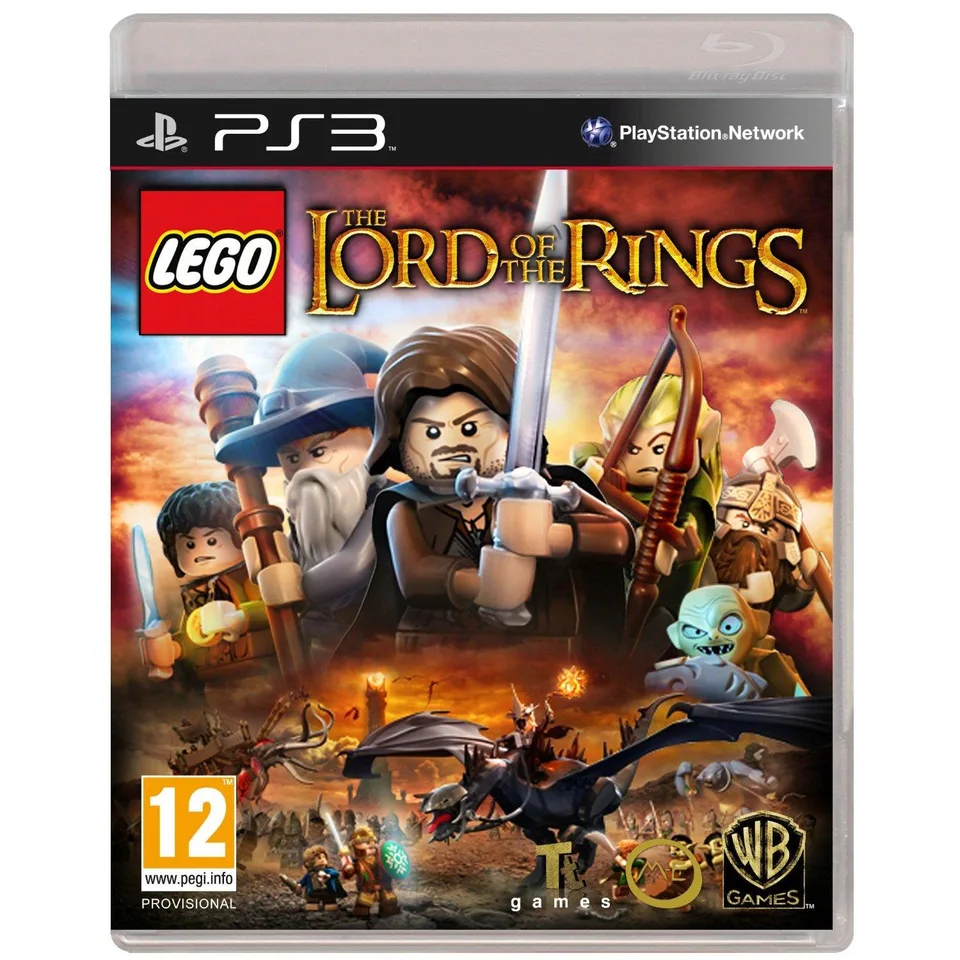 LEGO Ringenes Herre - Greatest Hits Spil ps3 spil – PlayStation 3 — produktfoto