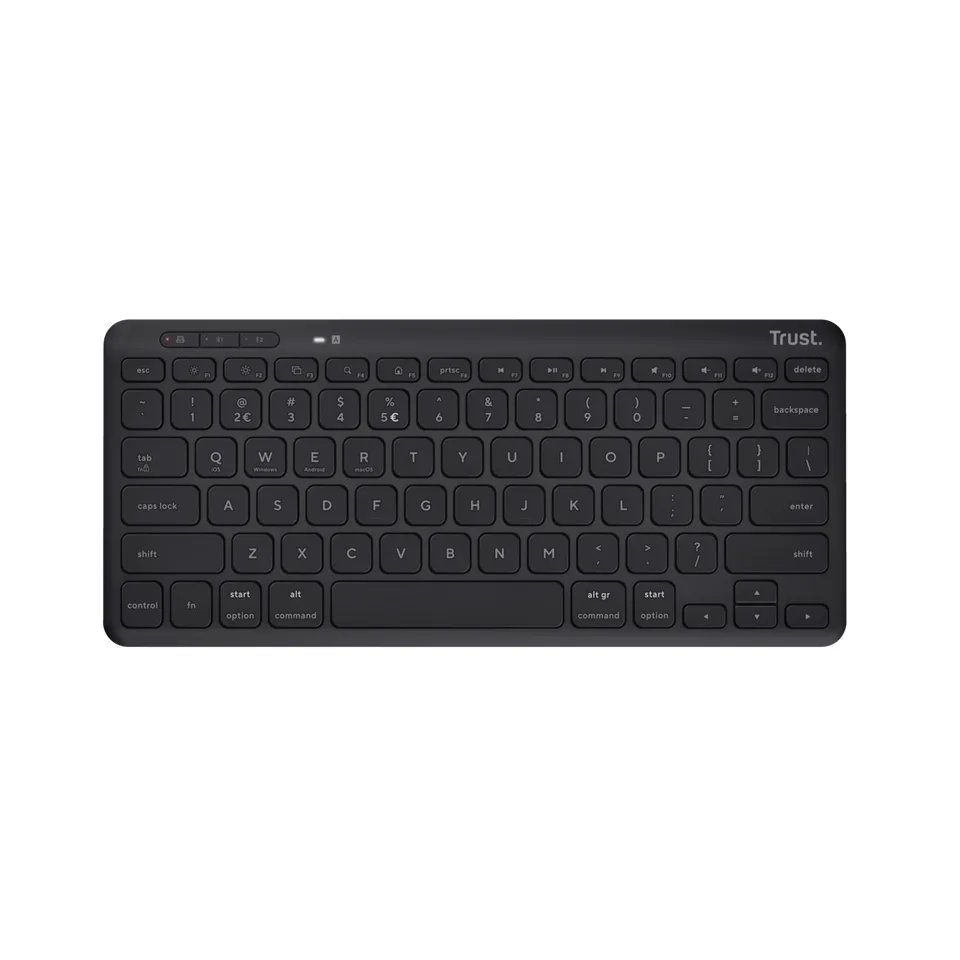TRUST LYRA COMPACT TRÅDLØS TASTATUR — produktfoto