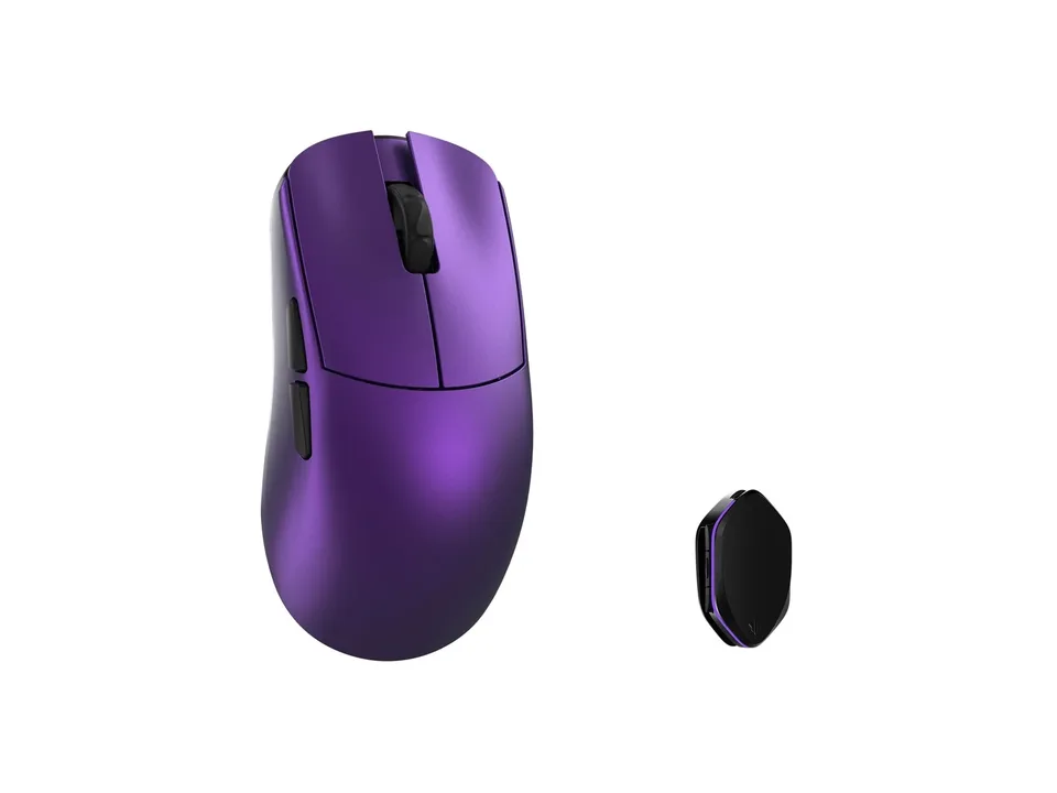 WLMouse Ying - Purple (Omron Optical) Wireless 8K Magnesium Mouse Mus — produktfoto