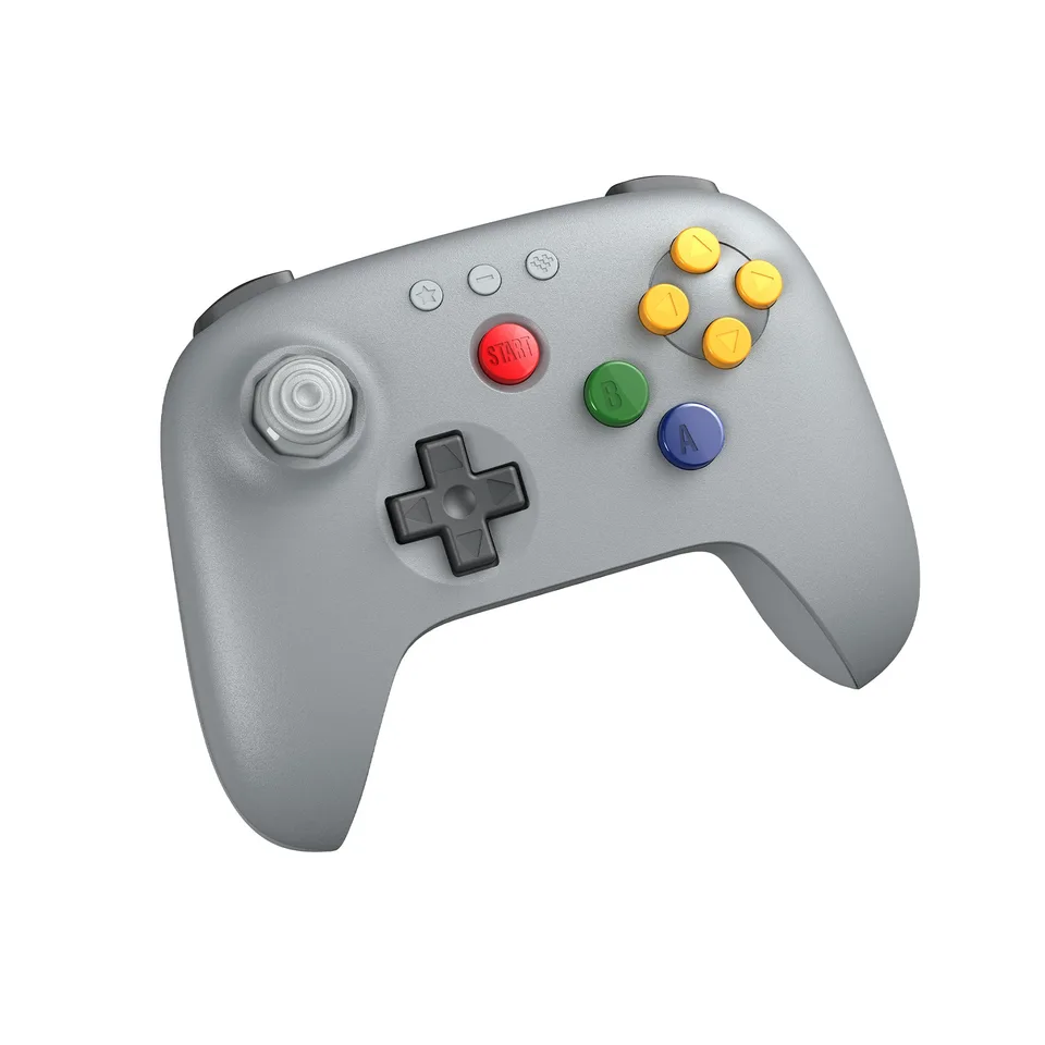 8BitDo 64 Bluetooth Controller - Grå — produktfoto
