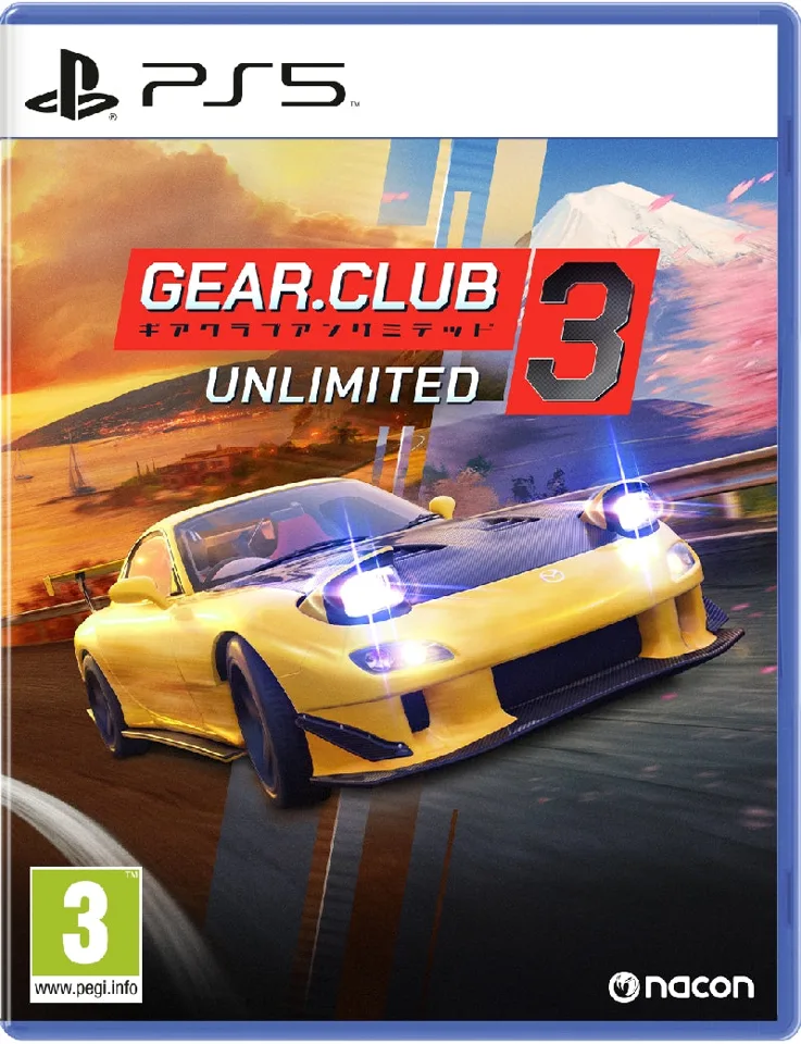 Gear.Club Unlimited 3 - PlayStation 5 — produktfoto
