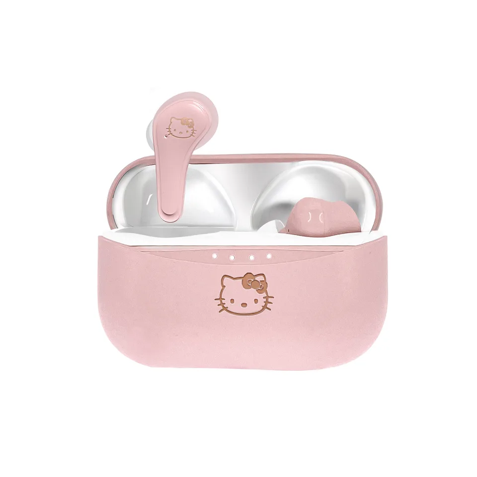 OTL Technologies Hello Kitty Trådløse In-Ear Hovedtelefoner - Lyserød Headset — produktfoto