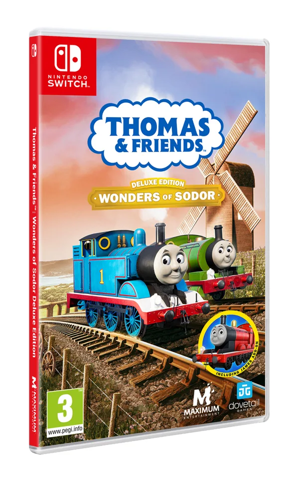Thomas & Friends Wonders of Sodor Deluxe Edition Switch – Nintendo Switch — produktfoto