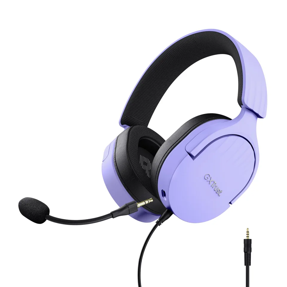 TRUST GXT489P FAYZO HEADSET - LILLA — produktfoto