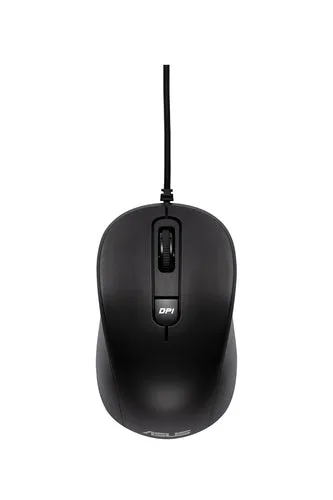 ASUS MU101C - kablet optisk mus, 3200 DPI, sort — produktfoto