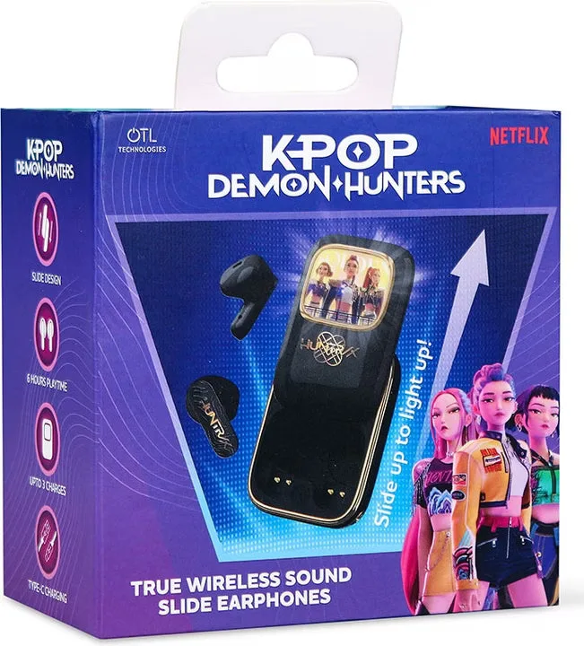 OTL KPop Demon Hunters HUNTR/X Slide TWS in-ear høretelefoner Headset — produktfoto