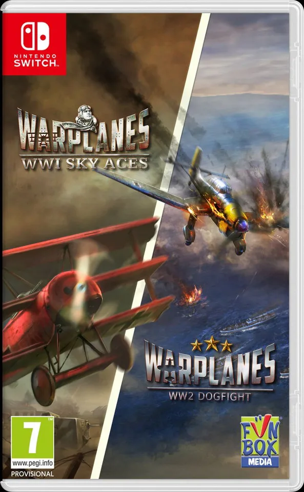 Warplanes: WW1 Sky Aces + WW2 Dogfight - Nintendo Switch — produktfoto