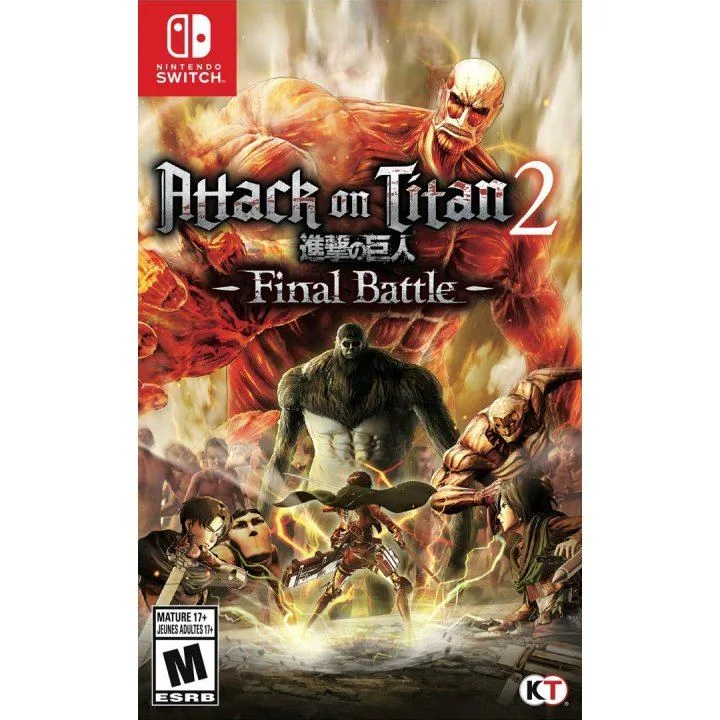Attack on Titan 2 Final Battle Nintendo Switch Import — produktfoto