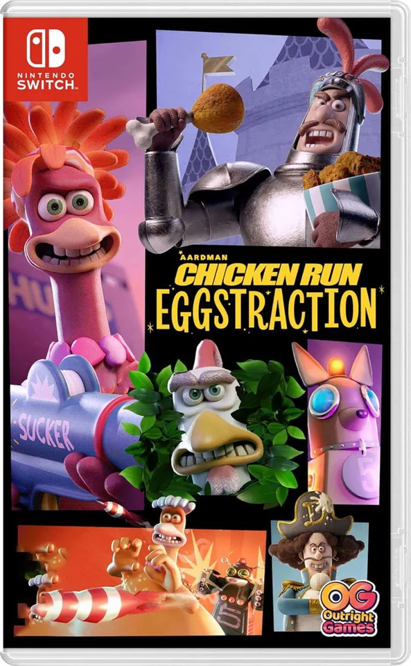 Chicken Run Eggstraction Nintendo Switch — produktfoto