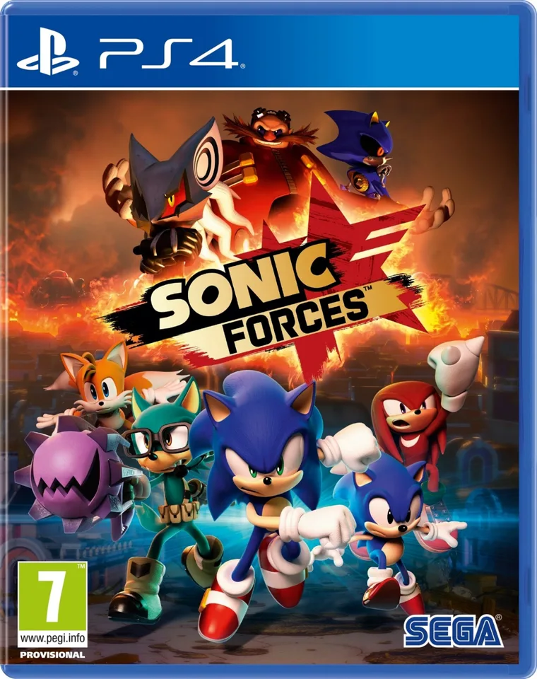 Sonic Forces – PlayStation 4 — produktfoto