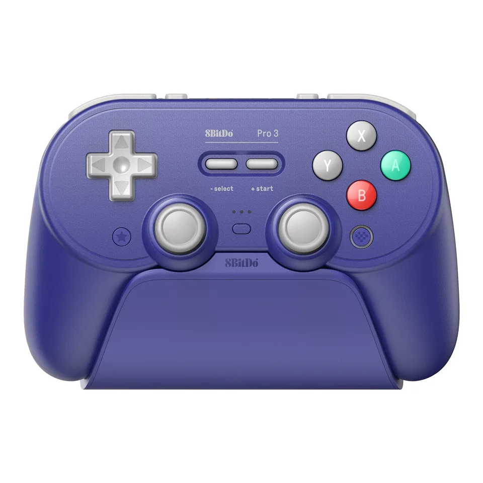 8BitDo Pro 3 Bluetooth Controller - Lilla — produktfoto