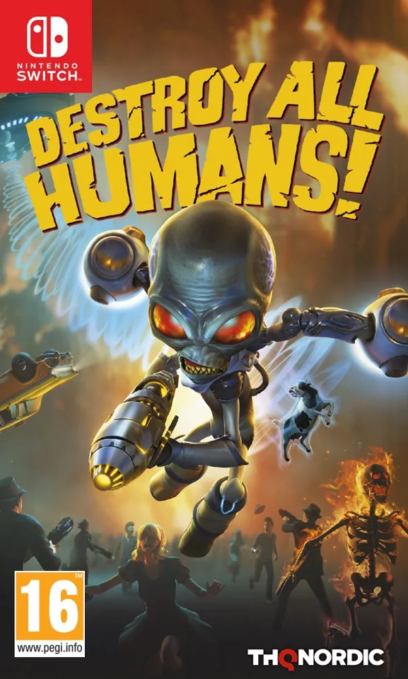 Destroy All Humans! - Nintendo Switch — produktfoto
