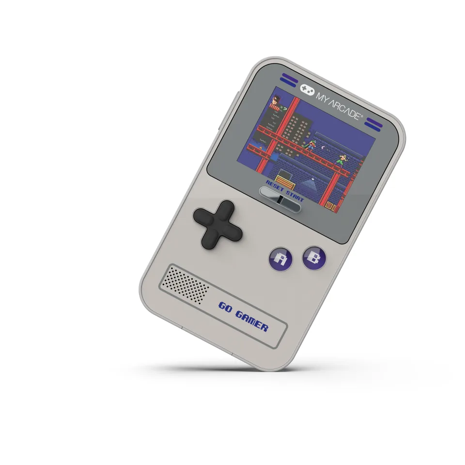 My Arcade Go Gamer Classic - 300 spil - grå/lilla — produktfoto