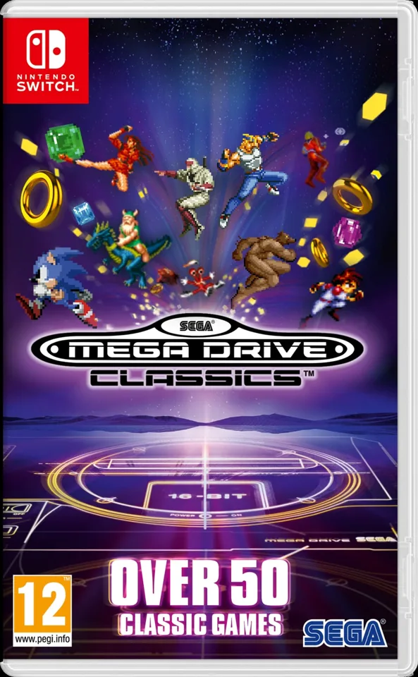 SEGA Mega Drive Classics Nintendo Switch — produktfoto