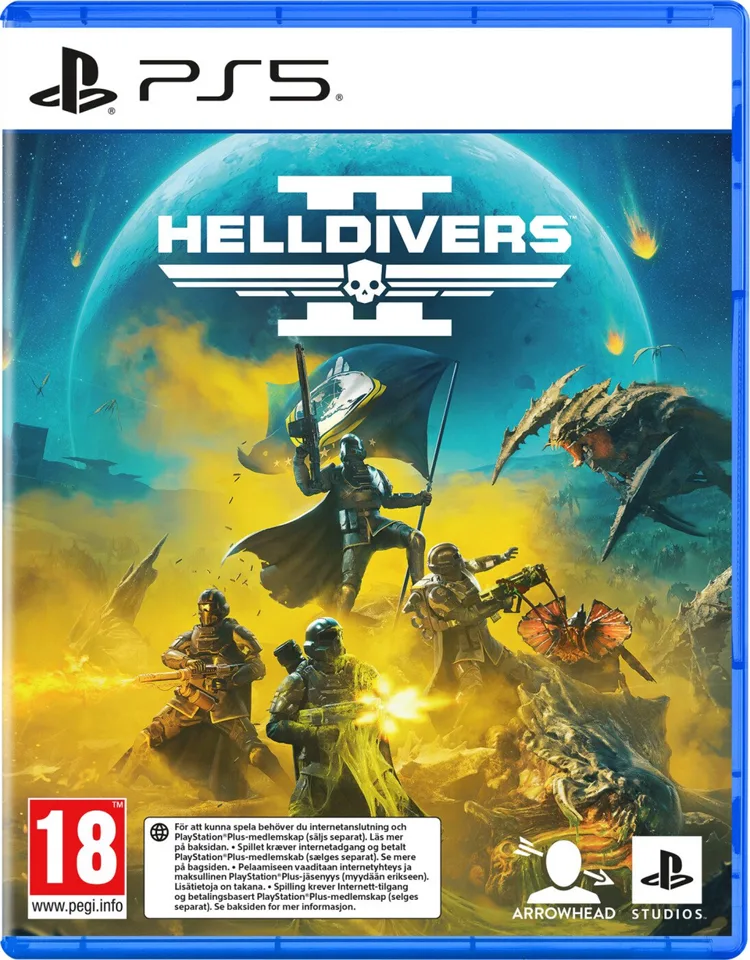 Helldivers II (Nordic) - PlayStation 5 — produktfoto