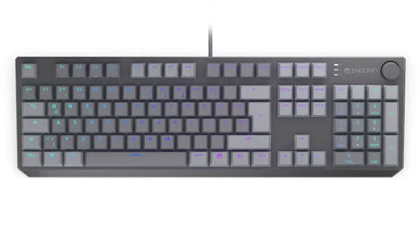 ENDORFY Thock V2 Mekanisk Gaming Tastatur - Grå — produktfoto