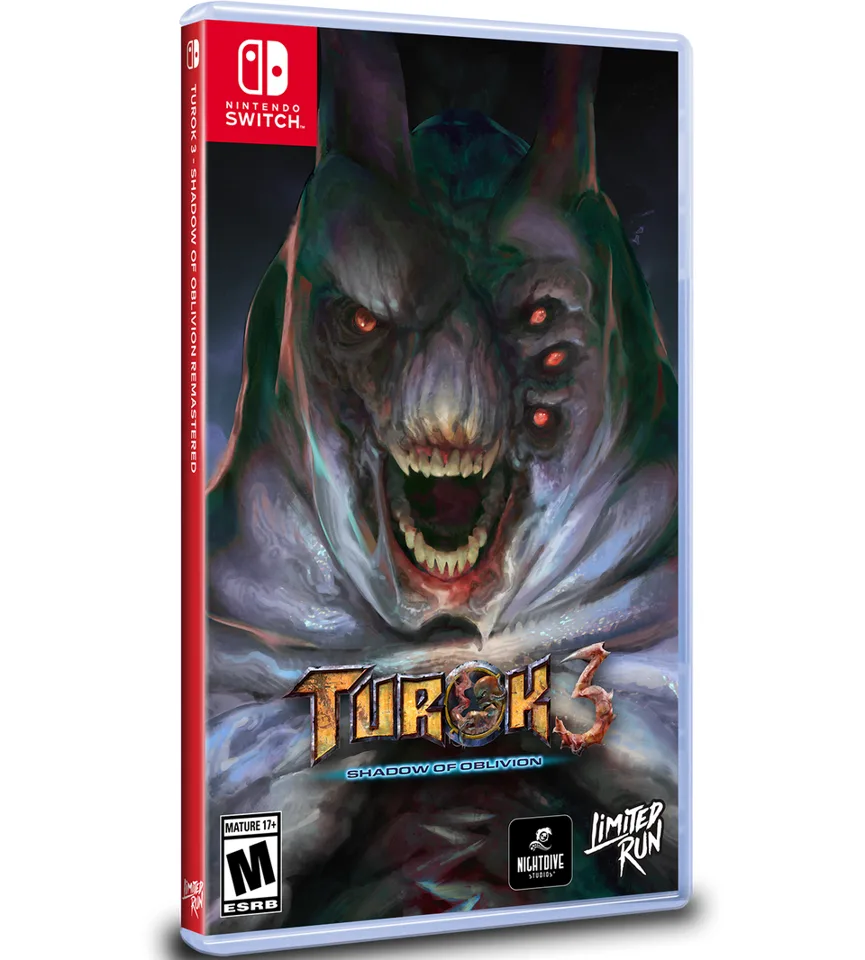 Turok 3 Shadow of Oblivion Nintendo Switch Import — produktfoto