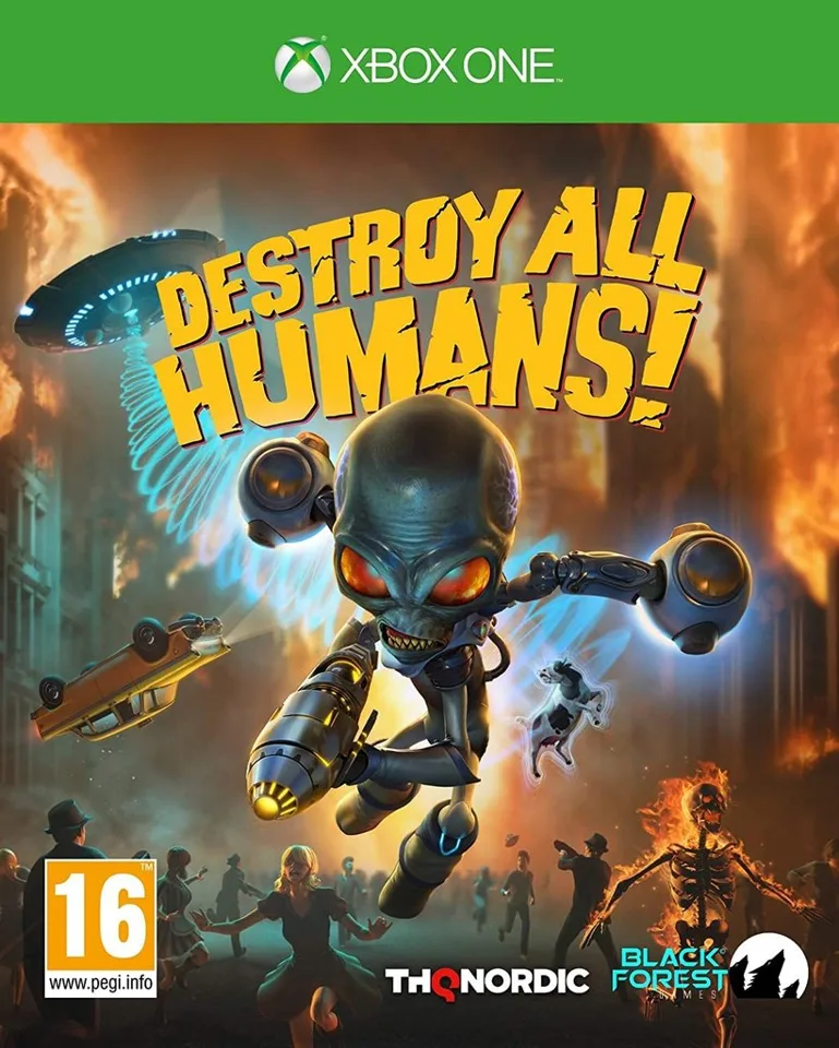 Destroy All Humans! - Xbox One — produktfoto