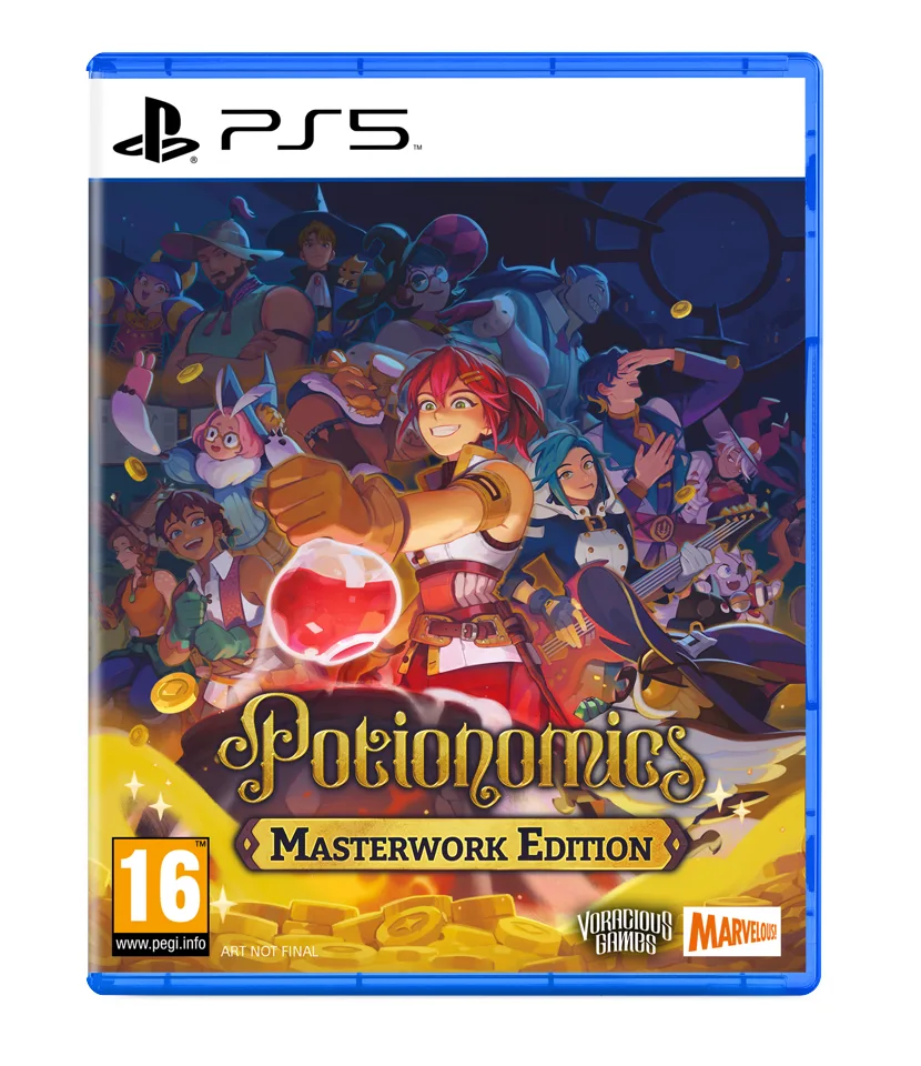 Potionomics: Masterwork Edition ps5 – PlayStation 5 — produktfoto