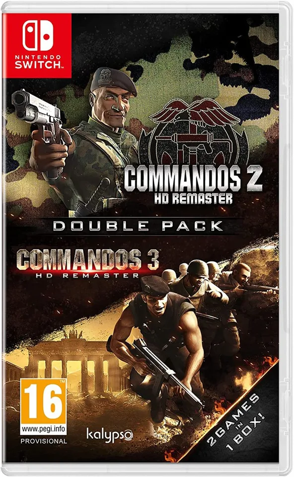 Commandos 2 & 3 HD Remaster Double Pack - Nintendo Switch — produktfoto