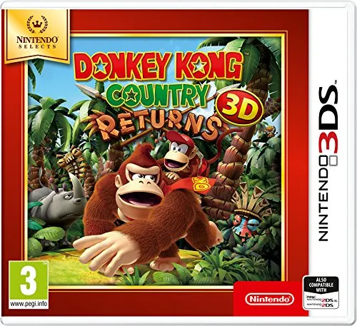 Donkey Kong Country Returns 3D (Select) - Nintendo 3DS — produktfoto