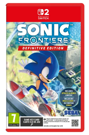 Sonic Frontiers Definitive Edition - Nintendo Switch 2 — produktfoto