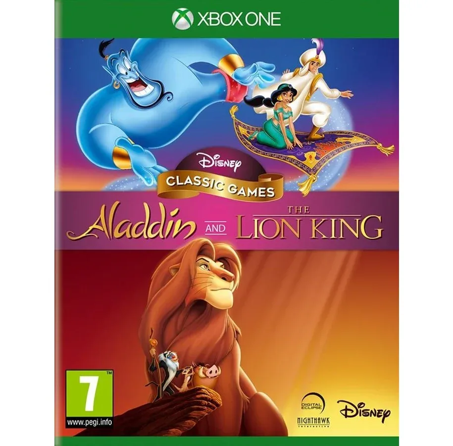 Disney Classic Games: Aladdin and The Lion King - Xbox One — produktfoto