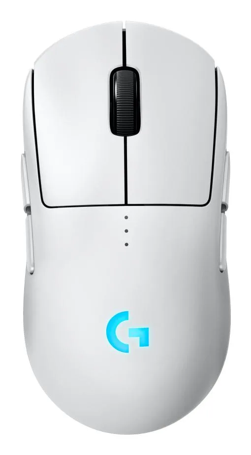 Logitech G PRO 2 LIGHTSPEED Optisk Trådløs Hvid Mus — produktfoto