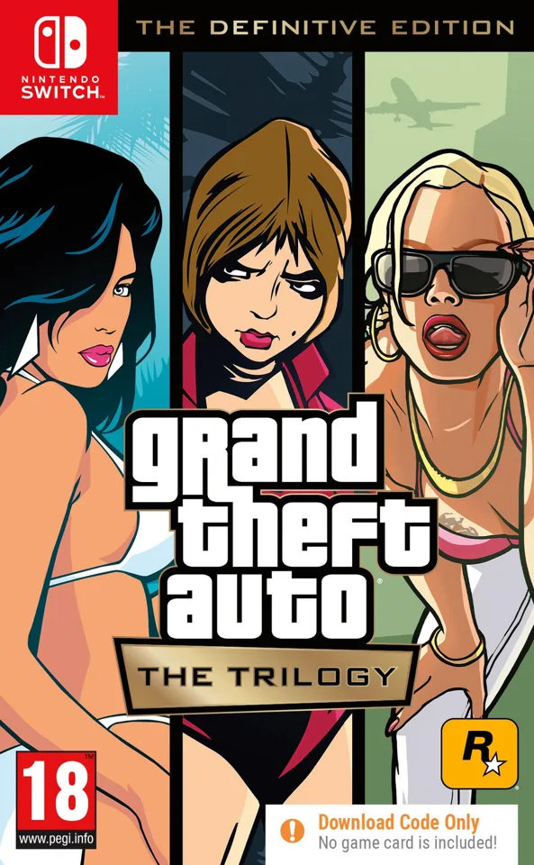 Grand Theft Auto: The Trilogy - Switch – Nintendo Switch — produktfoto