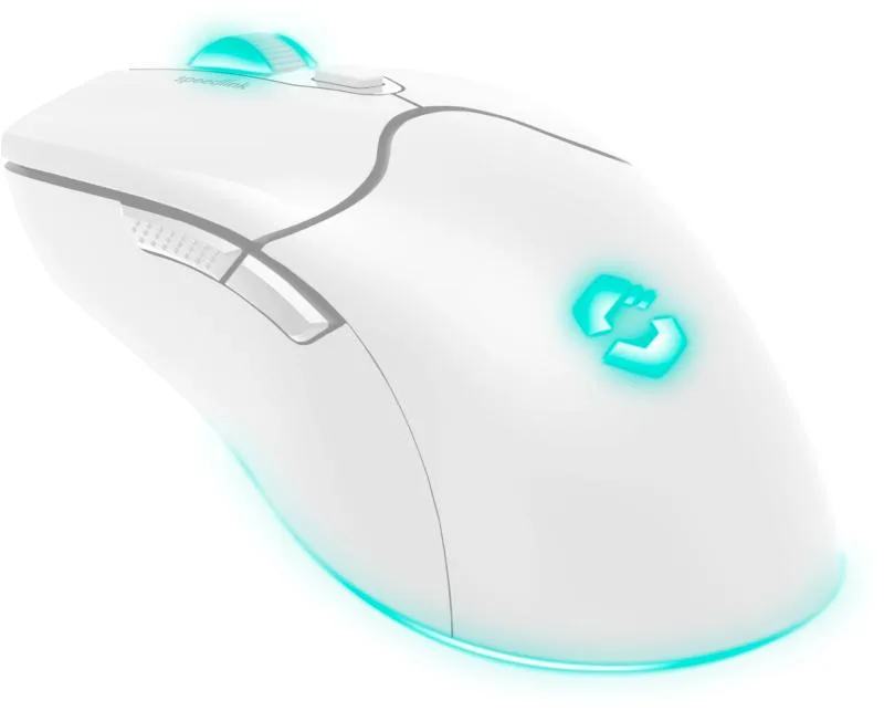 Speedlink VELOX genopladelig trådløs RGB-gamingmus - hvid — produktfoto