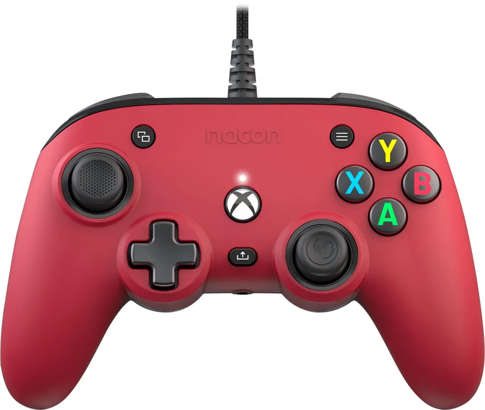 Nacon Pro Controller Compact Rød /Xbox Series X — produktfoto