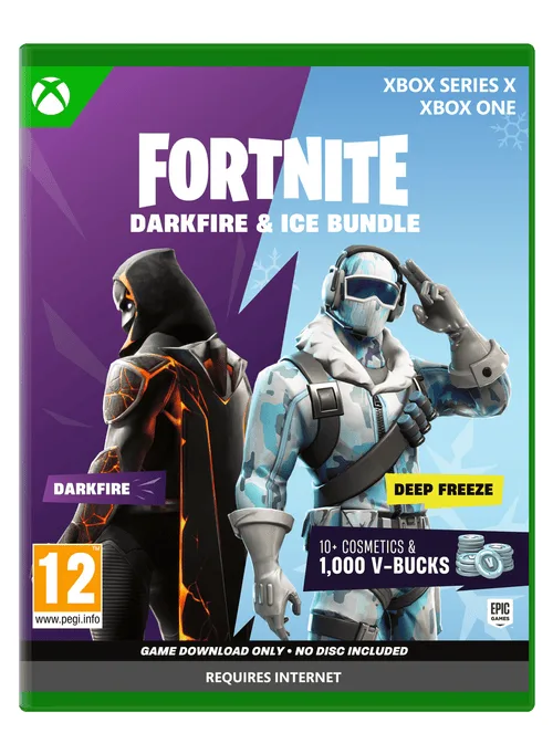Fortnite Darkfire and Ice Bundle (kode i æske) - Xbox Series X — produktfoto